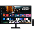 Monitor LED Samsung LS32DM702UUXDU SMART M70D, 32" UHD FLAT 16:9 (3840x2160) VA 60Hz, 300 cd/m2, 3000:1, HDR10, 4ms, 178/178, 2xHDMI, USB-C, Remote control, Speakers 5Wx2, Tilt/HeightAdj, 2Y