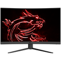 MSI G32CQ4 E2 Curved Gaming Monitor, 32" 170Hz, WQHD (2560x1440) 16:9, VA Anti-glare, 1ms, 1500R curve, 250nits, 3000:1, 178°/178°, Adaptive sync, Adjustable Stand, 1x DP, 2x HDMI, 1xEarphone out, 3Y Warranty