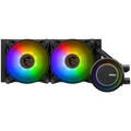 MSI MAG CORELIQUID E240 3x 120mm ARGB Fans, Rotatable Blockhead, Aluminium Radiator, Fluid Dynamic Bearing, Intel LGA 1150/1151/1155/1156/1200/1700, AMD AM5/AM4, 3Y Warranty