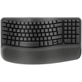 LOGITECH Wave Bluetooth ergonomic keyboard - GRAPHITE - US INT'L - B2B