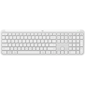 LOGITECH SIGNATURE SLIM WIRELESS KEYBOARD K950 - OFF WHITE - US INT'L - 2.4GHZ/BT - INTNL-973
