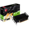 MSI Video Card Nvidia GeForce GT 1030 4GHD4 LP OC, 4GB DDR4, 64-bit, 2100MHz Memory Speed, 1430MHz Boost, 384 CUDA Cores, 1x DisplayPort 1.4a, HDMI 2.1, 300W Recommended PSU, 3Y