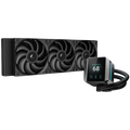 DeepCool MYSTIQUE 360, 360mm CPU Liquid Cooler, 3x120mm ARGB PWM Fans, Addressable RGB LED, Fluid Dynamic Bearing, Black, Intel LGA1700/1200/1151/1150/1155, AMD AM5/AM4,	R-LX750-BKDSNMP-G-1