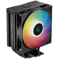 DeepCool AG400 DIGITAL ARGB, CPU Air Cooler, 1x120mm FK120 PWM FDB Fan, Addressable RGB LED, TDP 240W, 4 Heatpipes, Hydro Bearing, LGA1700/1200/1151/1150/1155, AMD AM5/AM4, 3Y, R-AG400-BKADMN-G-1