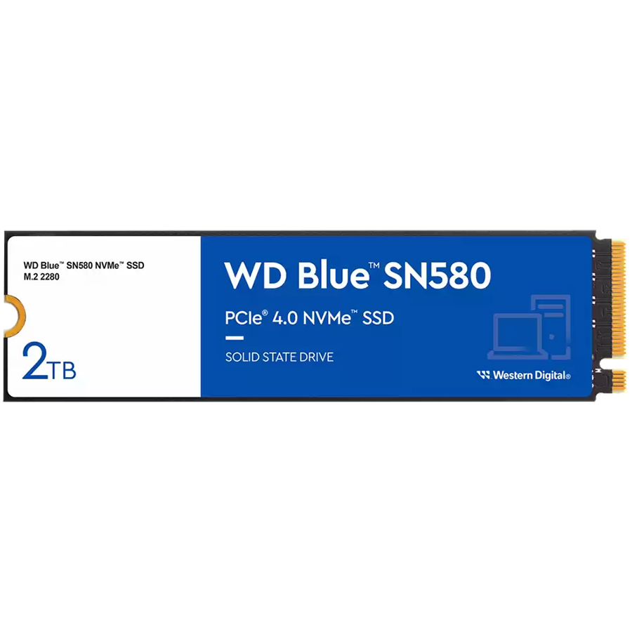 SSD  SANDISK Blue (M.2, 2TB, PCIe Gen4 NVMe 1.4b)