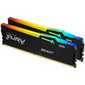 Kingston 32GB 6000MT/s DDR5 CL36 DIMM (Kit of 2) FURY Beast RGB EXPO