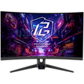 Asrock Curved Gaming Monitor, 27" FHD(1920x1080) 1500R VA, AG, 280 Hz, 127% sRGB, 16:9, 4000:1, 300 cd/m², 178º/178º, 1ms (MPRT), Flicker-free, Low Blue Light, Swivel, Tiltt Adjustment, 2x 2W Speakers, 2x HDMI 2.0, 1x DP 1.2, 1x Audio Jack, 3Y