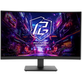 Asrock Curved Gaming Monitor, 27" QHD(2560x1440) VA, Anti-Glare, 180 Hz, 132% sRGB, 5000:1, 16:9, 300 cd/m², 178º/178º, 1ms (MPRT), AMD FreeSync, Flicker-free, Tilt, VESA, 2x 2W Speakers, 2x HDMI 2.0, 1x DP 1.4, 1x Audio Jack (3.5mm), 3Y