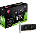 MSI Video Card Nvidia GeForce RTX 3050 LP 6G OC, 2x HDMI, 1x DP, DUAL FAN, ATX