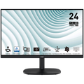 MSI PRO MP245V Professional Business Monitor, 23.8" 100Hz, FHD (1920x1080) 16:9, VA Anti-glare, 1ms/4ms, 300nits, 4000:1, 178°/178°, Adaptive-Sync, Adjustable Stand, 1x D-Sub(VGA), 1x HDMI, 3Y Warranty