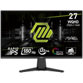 MSI MAG 275QF Gaming Monitor, 27" 180Hz, WQHD (2560x1440) 16:9, Rapid IPS Anti-glare, 0.5ms, 300nits, 1000:1, 178°/178°, Adaptive-Sync, Adjustable Stand, 1x DP, 2x HDMI, 3Y Warranty