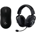 LOGITECH G PRO X Wireless LIGHTSPEED Gaming Mouse and headset - BLACK - 2.4GHZ/BT - EMEA29-953