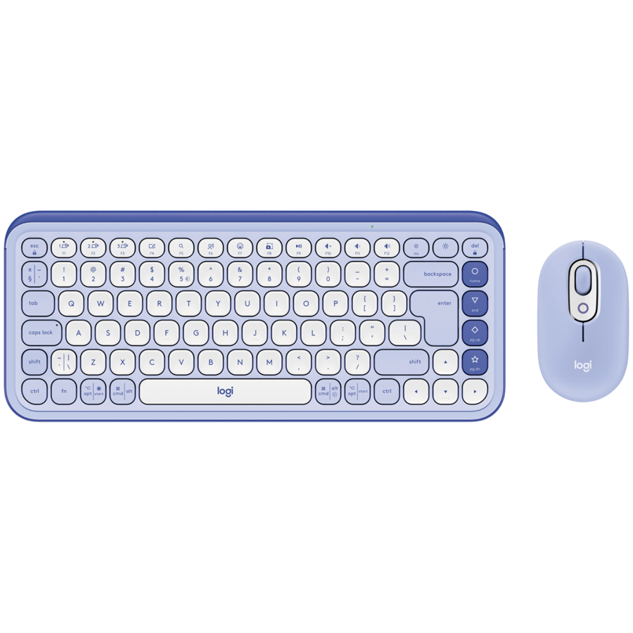 LOGITECH POP ICON COMBO - LILAC - US INT'L - BT  - INTNL-973