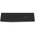 CANYON keyboard KB-W01 EN/BG Wireless Black