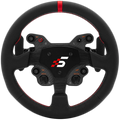 SIMAGIC GT1 Round Steering Wheel, Shifter Paddles, Leather, QR70 Included. S209