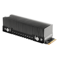 AXAGON CLR-M2XT passive - M.2 SSD, 80mm SSD, ALU body, silicone thermal pads, height 20mm
