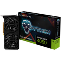 Gainward GeForce RTX 4060 Python II, 8GB GDDR6, 128bit, 1x HDMI 2.1, 3x DP 1.4a, two fan, 1x 8-pin Power connector, recommended PSU 600W, NE64060019P1-1070V
