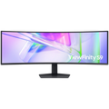 Monitor LED Samsung LS49C950UAUXEN S95UC, 49" DQHD Curved 1000R 32:9 (5120x1440) VA 120z, 350 cd/㎡, 3000:1, DisplayHDR 400, 5ms, 178/178, 1xDP 2xHDMI, USB Hub 2x5W Speakers, Tilt/HeightAdj, 2Y