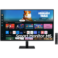 Monitor LED Samsung LS27DM500EUXDU M5 Smart, 27'' FHD FLAT 16:9 (1920x1080) VA 60Hz, 250 cd/2, 3000:1, 4ms (GTG), 178/178, 2xHDMI, 2xUSB-A, WiFi5, Bluetooth, Tizen OS, Remote, Tilt, VESA 100x100, 2Y