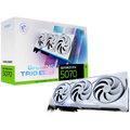 MSI Video Card Nvidia GeForce RTX 5070 12G GAMING TRIO OC White, 12GB GDDR7, 192bit, Effective Memory Clock: 28000MHz, Boost: 2610 MHz, 6144 CUDA Cores, PCIe 5.0, 3x DP 2.1b, HDMI 2.1b, RAY TRACING, Triple Fan, 1x16pin, 650W Recommended PSU, 3Y