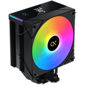 AK4 Digital (Black, ARGB & Digital LED Panel Top Cover, ARGB PWM Fan, Intel Backplate, Mini ARGB LED Controller)