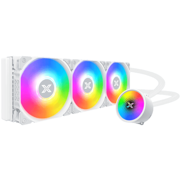 Liquid Killer X Arctic 360 (AIO Liquid Cooler, New X logo ARGB Pump Head, 3x120mm ARGB Fan, Plastic Steel Backpanel)