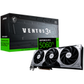MSI Video Card NVIDIA GeForce RTX 5060 Ti 8G VENTUS 3X OC, 8GB GDDR7, 128-bit, 2617 MHz Boost, 4608 CUDA Cores, PCIe 5.0 (x8), 3x DP 2.1b, HDMI 2.1b, RAY TRACING, Triple Fan, 180W TDP, 8-pin PCIe Power, G-SYNC, 2-Slot, 3Y