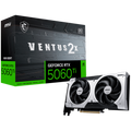 MSI Video Card NVIDIA GeForce RTX 5060 Ti 16G VENTUS 2X PLUS, 16GB GDDR7, 128-bit, 2587 MHz Boost, 4608 CUDA Cores, PCIe 5.0 (x8), 3x DP 2.1b, HDMI 2.1b, RAY TRACING, Dual Fan, 180W TDP, 8-pin PCIe Power, G-SYNC, 2-Slot, 3Y