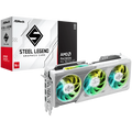 ASROCK Video Card AMD Radeon RX 9070 XT Steel Legend 16GB GDDR6 256-bit HDMI 3x DP