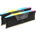 CORSAIR VENGEANCE RGB DDR5 96GB (2x48GB) DDR5 6800 CL40-50-50-110 1.4V Std PMIC Intel XMP Memory - Black