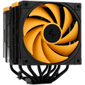 DeepCool AK620 ZERO DARK ZORIA, CPU Air Cooler, 2x120mm PWM Fan, 6 Heatpipes, LGA2066/2011-v3/2011/1700/1200/115x, AMD AM5/AM4, 129x138x160 mm(LxWxH), 3Y, R-AK620-BKNPMN-E