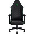 Razer Iskur V2 X Black Fabric Gaming Chair, Built-in Lumbar Arch, Widened Seat Base with Reduced Edges, Contoured High-Density Foam Cushions, Adjustable 152-degree Recline, 2D Armrests