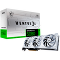 MSI Video Card Nvidia GeForce RTX 5080 16G VENTUS 3X OC WHITE, 16GB GDDR7, 256bit, Effective Memory Clock: 30000MHz, Boost: 2640 MHz, 10752 CUDA Cores, PCIe 5.0, 3x DP 2.1b, HDMI 2.1b, RAY TRACING, Triple Fan, 1x16pin, 850W Recommended PSU, 3Y