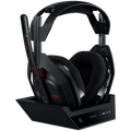 LOGITECH Astro A50 LIGHTSPEED Wireless Gaming Headset + Base Station - BLACK - 2.4GHZ - PLUGC -  EMEA28-935
