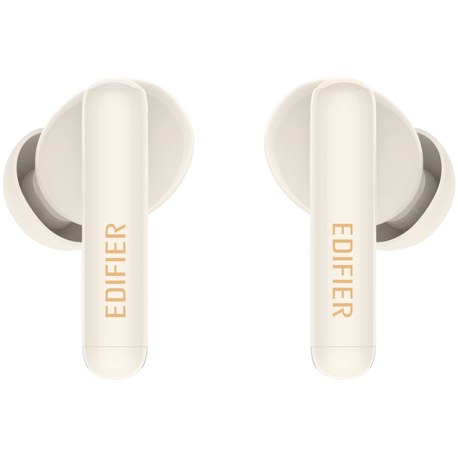 Edifier X5 Pro TWS Earbuds, BT V5.3, ANC, Touch controls, Up to 31H Battery, USB-C, IP55, Ivory