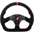 SIMAGIC D-Shaped Steering wheel without HUB, 325mm, Suede. S404