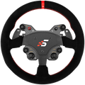 SIMAGIC GT1 Round Steering Wheel, Shifter Paddles, Suede| QR70 Included. S210