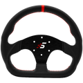 SIMAGIC D-Shaped Steering wheel without HUB, 325mm, Leather. S403