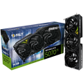 PALIT GeForce RTX 5070 Ti GamingPro-S 16GB GDDR7 256 bit, 1x HDMI 2.1b, 3x DP 2.1b, 3 Fan, 1x 16-pin pwr connector, 750W, 331.9 x 127.1 x 49.7 mm, NE7507T019T2-GB2031U
