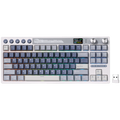 ROYAL KLUDGE RK M87 Ocean Blue Gaming Keyboard Cream switch