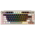 ROYAL KLUDGE RK L75 Mocha Grey Gaming Keyboard Cream switch