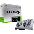 MSI Video Card Nvidia GeForce RTX 5070 12G VENTUS 2X OC WHITE, 12GB GDDR7, 192bit, Effective Memory Clock: 28000MHz, Boost: 2542 MHz, 6144 CUDA Cores, PCIe 5.0, 3x DP 2.1b, HDMI 2.1b, RAY TRACING, Dual Fan, 1x16pin, 650W Recommended PSU, 3Y