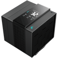 DeepCool ASSASSIN IV VC VISION, CPU Air Cooler, 1x120mm + 1x140mm FDB Fans, Fan Speed Switch, Digital Display, Vapor Chamber, TDP 300W, 7 Heatpipes, LGA20xx/1851/1700/1200/115x, AMD AM5/AM4, 147x144x172 mm(LxWxH), 6Y, R-ASN4-BKNVMD-G