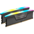CORSAIR DDR5, 6000MT/s 64GB 2x32GB DIMM, 40-40-40-77, Std PMIC, AMD EXPO, VENGEANCE RGB DDR5 Cool Grey Heatspreader, RGB LED, 1.35V