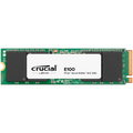 Crucial E100 2TB SSD PCIe 4.0 Gen4 M.2 2280 NVMe, Read/Write: 5000/3000 MB/s