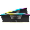 CORSAIR VENGEANCE RGB DDR5 64GB (2 x 32GB) DDR5 6400 CL42-52-52-104 1.35V Intel XMP - BLACK
