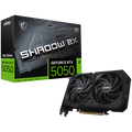 MSI Video Card NVIDIA GeForce RTX 5050 8G SHADOW 2X OC, 8GB GDDR6, 128-bit, 2602 MHz Boost, 2560 CUDA Cores, PCIe 5.0 (x8), 3x DP 2.1b, HDMI 2.1b, RAY TRACING, Dual Fan, 130W TDP, 8-pin PCIe Power, G-SYNC, 2-Slot, 3Y