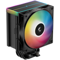 DeepCool AG500 BK ARGB V2, CPU Air Cooler, 1x120mm ARGB PWM Fan, ARGB Top Cover, 6 Heatpipes, LGA 1851/1700/1200/1151/1150/1155, AMD AM5/AM4, 125x95x160 mm(LxWxH), R-AG500-BKAMMN-GJD, 2Y