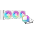DeepCool LE360 WH V2, 360mm CPU Liquid Cooler, 3x120mm PWM ARGB Fans, ARGB block, White, LGA1851/1700/1200/1151/1150/1155, AMD AM5/AM4, R-LE360-WHAMMN-G-2, 3Y