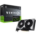 MSI Video Card NVIDIA GeForce RTX 5050 8G VENTUS 2X OC, 8GB GDDR6, 128-bit, 2602 MHz Boost, 2560 CUDA Cores, PCIe 5.0 (x8), 3x DP 2.1b, HDMI 2.1b, RAY TRACING, Dual Fan, 130W TDP, 8-pin PCIe Power, G-SYNC, 2-Slot, 3Y